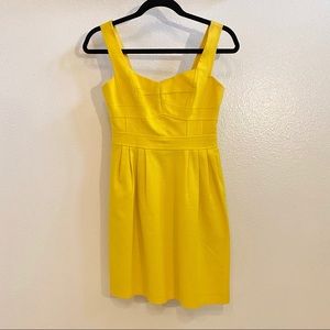 Nanette Leopore Yellow Sleeveless Dress